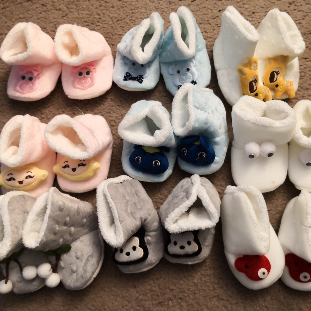 Kids slippers soft heagehog